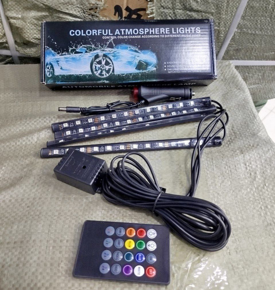 Colorful Atmosphere Lights Bande lumineuse LED pour voiture