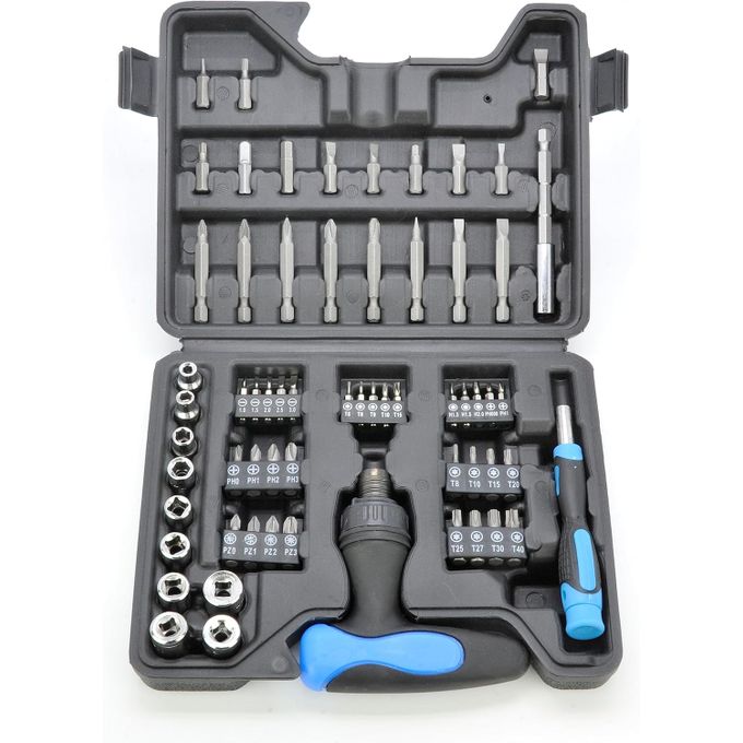 مجموعة أدوات متعددة الأغراض مكونة من 63 قطعة: للسيارات Coffret outils polyvalent 63 pcs