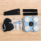 Kids Interactive Boxing Pad with Stickers جهاز الملاكمة التفاعلي للأطفال مزود بملصقات شخصيات ممتعة وأضواء تفاعلية