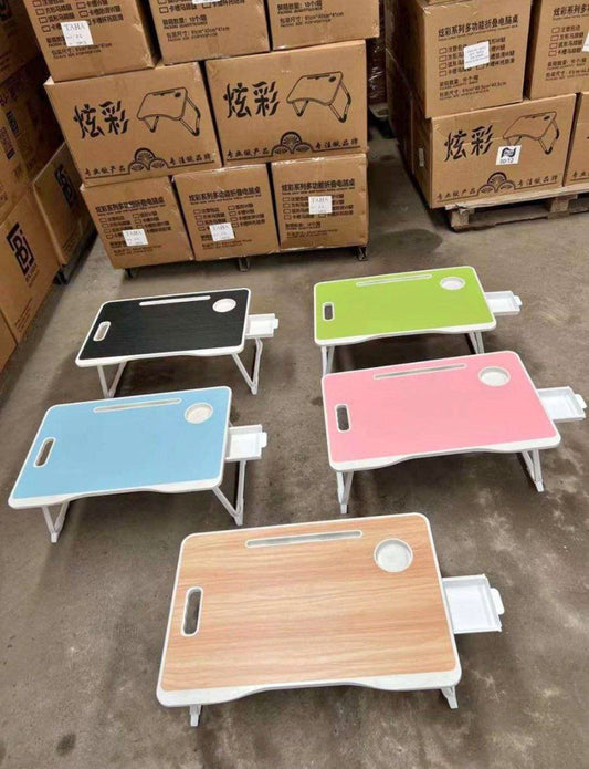 Table de lit pliant bureau d'ordinateur multifonctionnel Pratique pour manger,PC