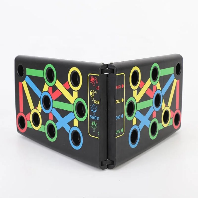 Foldable push up board لوح دفع قابل للطي Planche à pousser pliable