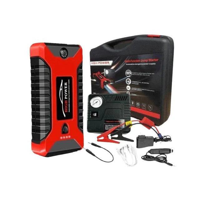 جهاز تشغيل السيارة، معزز البطارية، بطارية احتياطية، بطارية سيارة Démarreur de voiture, booster de batterie, batterie de secours, batterie de voiture portable 12 V 20 000 mAh
