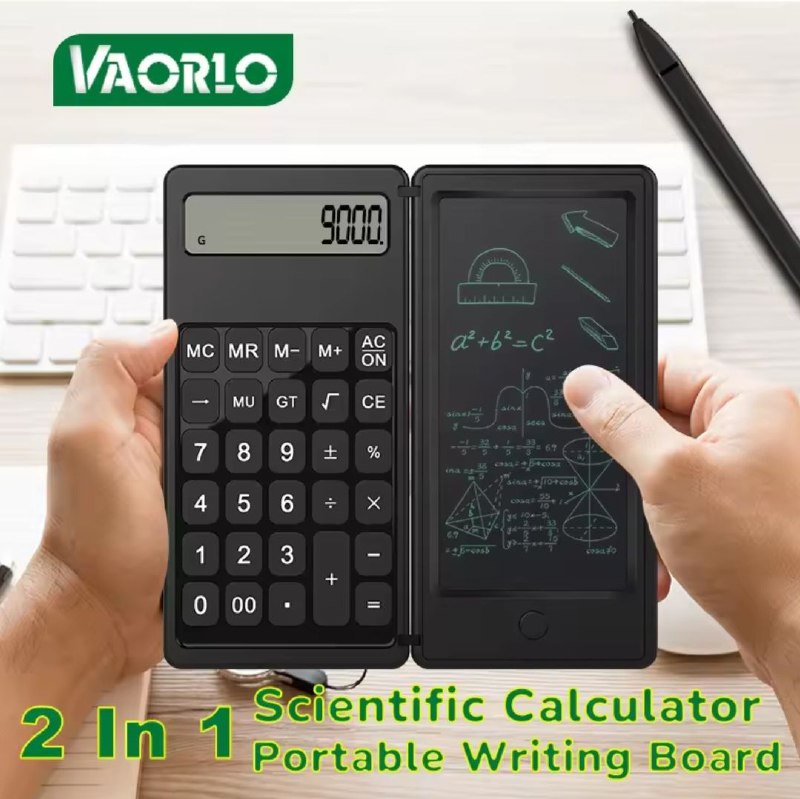 2in1 Scientific Calculator Portable Writing Board Handwriting
