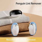 Little penguin hair sticker Rouleau anti-peluches réutilisable en forme de pingouin