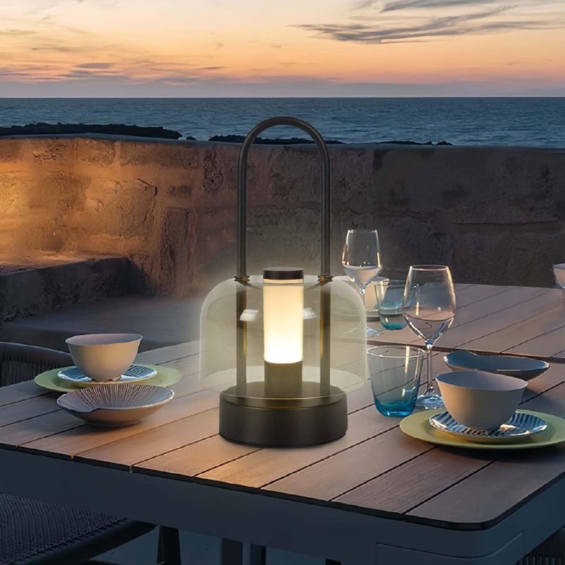 Lampe de Table Rechargeable Intensité Variable مصباح طاولة قابل لإعادة الشحن بتعديل الإضاءة