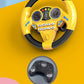 عجلة قيادة محاكاة صفراء للأطفال Volant de simulation jaune pour enfants