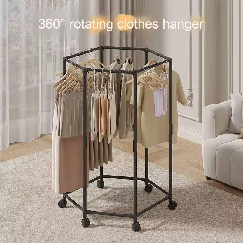 Simple Coat Rack Rangement Vetements hexagonales