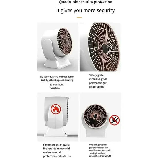 سخان كهربائي صغير سخان الحمل الحراري 900 واط Chauffage à convection 900W