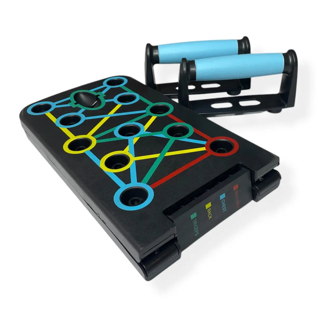 لوحة الجر الرياضية متعددة الاستخدامات لوح تمرين الضغط Ensemble de Planche de Pompes