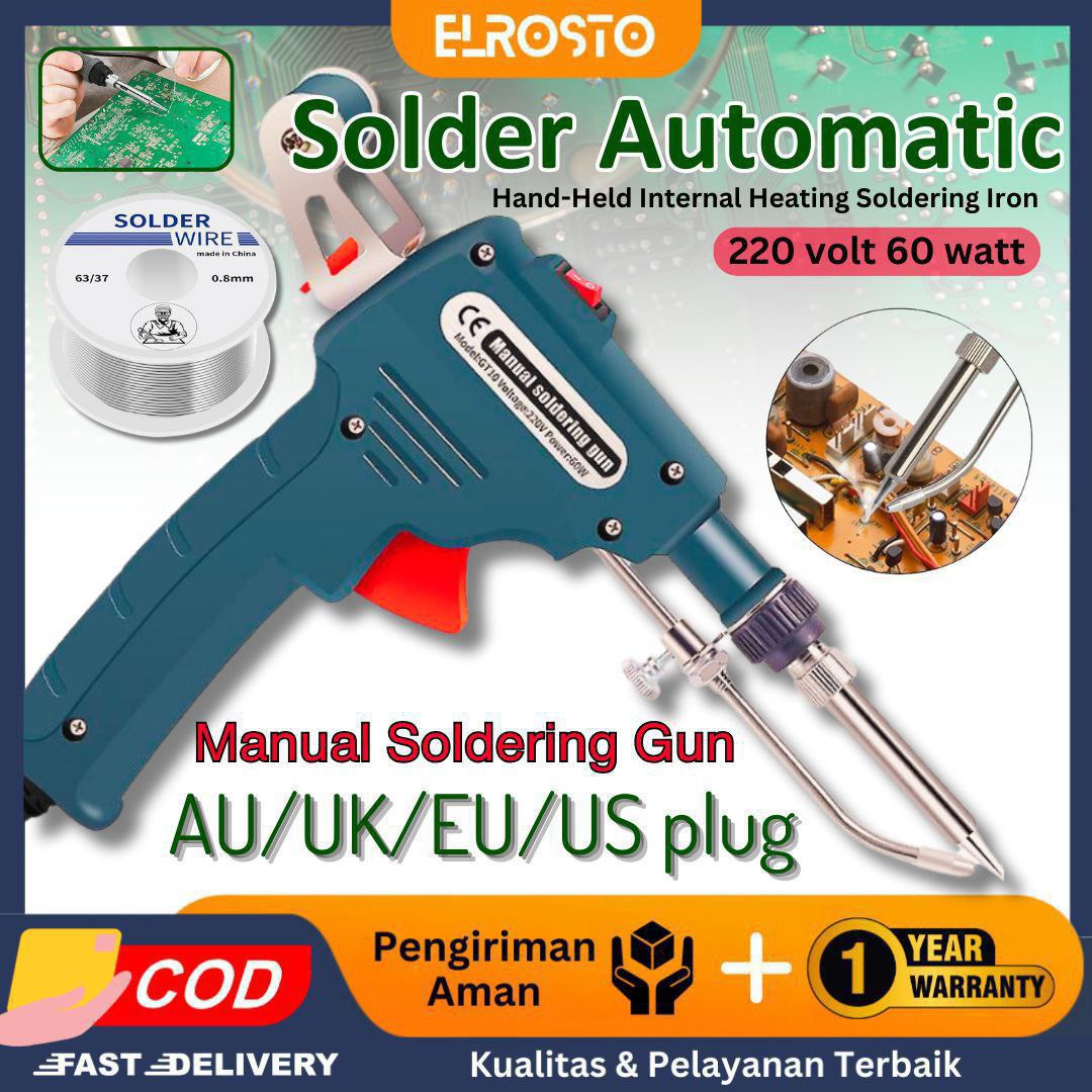 Fer à souder à chauffage interne portatif, outil de réparation de soudage 220V 60W