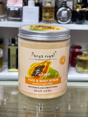 Parya royal Face et Body Scrub-Papaya 500 Ml