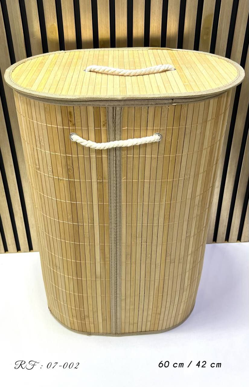 Sac pour ling en bois de bamboo Bamboo Laundry Hamper