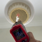 مصباح سقف LED مزود بمروحة تدفئة قابلة للتعديل وجهاز تحكم عن بعد Plafonnier LED avec ventilateur chauffant réglable et télécommande