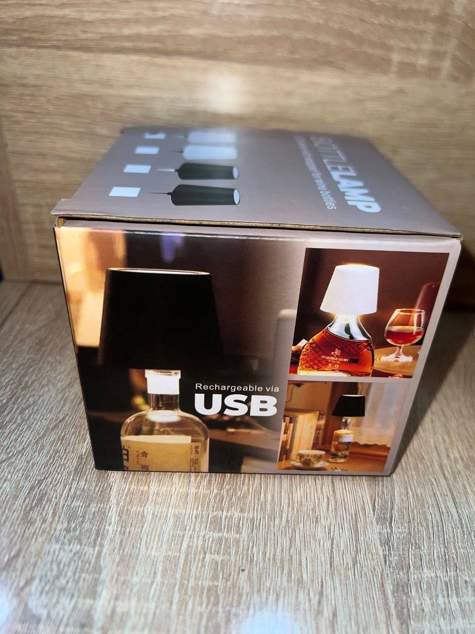 مصباح مكتبي محمول قابل لإعادة الشحن Lampe de bureau LED tactile, portable et rechargeable