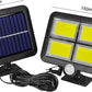ضوء الجدار الشمسي ضوء ماء الطوارئ Solar sensor light  Lampes solaires d'extérieur avec détecteur de mouvement,128 LED