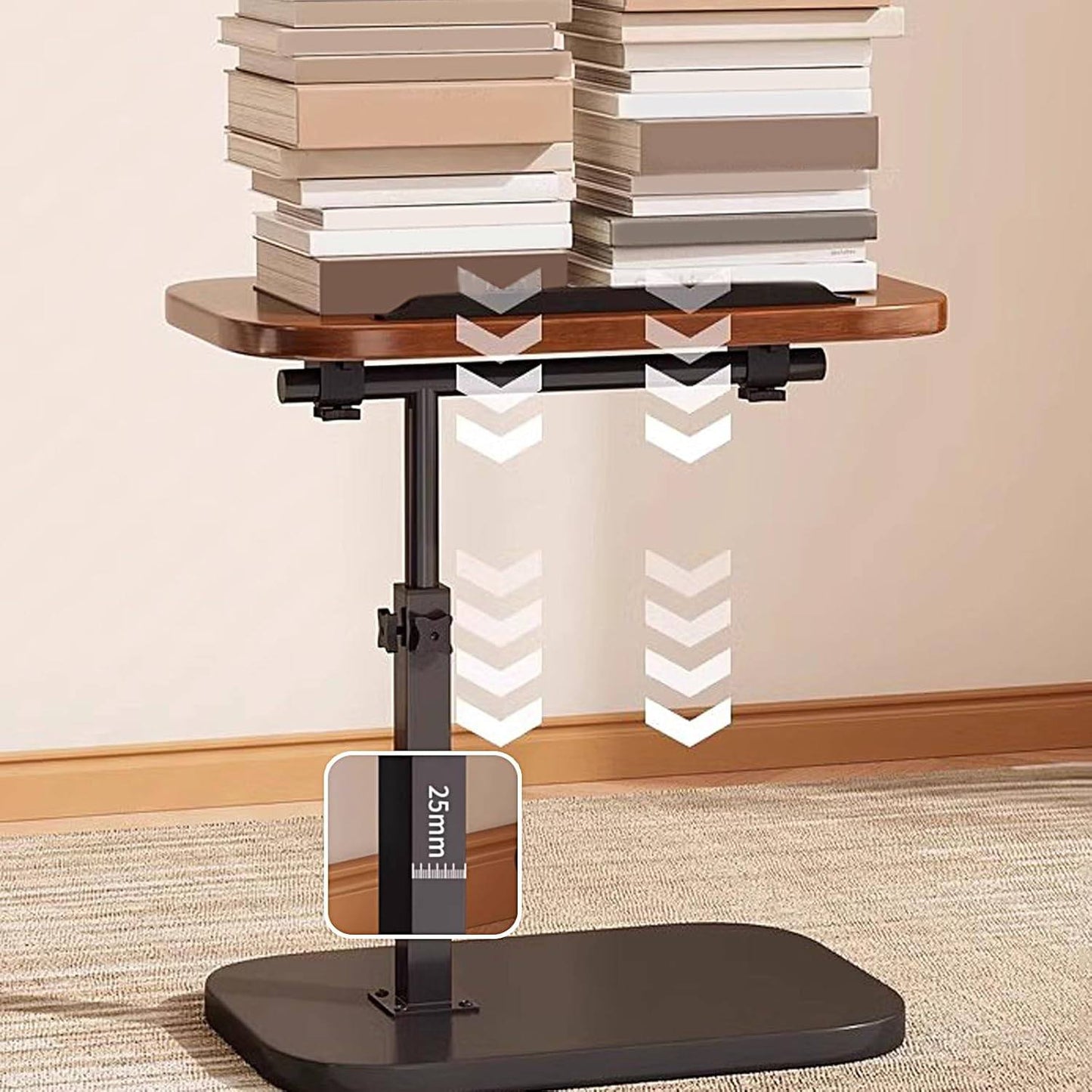 Table d'appoint réglable pour ordinateur portable طاولة جانبية قابلة للتعديل للكمبيوتر المحمول