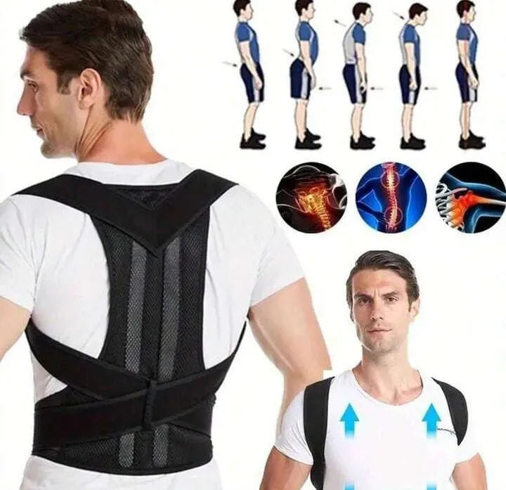 مصحح الوضعية الثوري للظهر  Ceinture Correctrice de Posture Réglable pour Hommes et Femmes Correcteur de posture révolutionnaire pour le dos