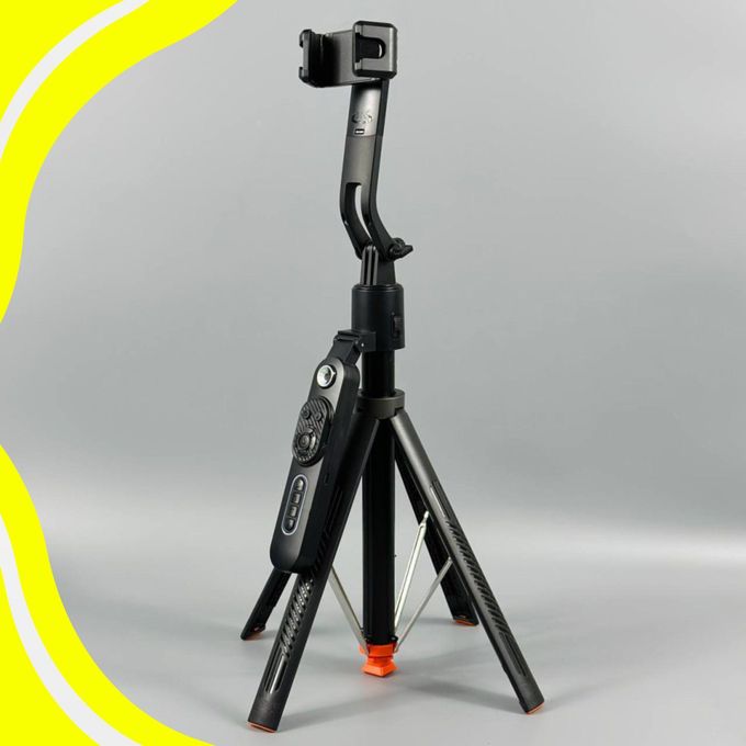 عصا سيلفي طراز Q625 مزودة بتقنية التتبع الذكي بالذكاء الاصطناعي Bâton Selfie Gimbal Q625 AI Suivi Intelligent 360° avec Trépied
