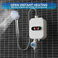 Mini chauffe-eau instantané électrique avec pommeau de douche سخان مياه كهربائي صغير فوري مع رأس دش