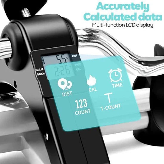 دراجة تدريب وترويض، تنشيط الدورة الدموية Arm and leg Pedal exerciser Mini-Vélo d’Exercice avec Écran LCD Pédales Pliables
