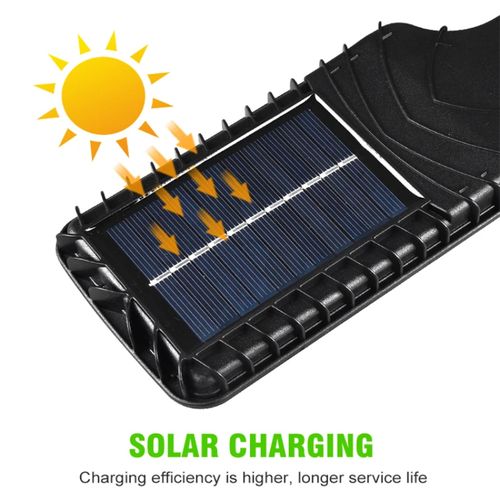 كشاف ضوئي يعمل بالطاقة الشمسية Projecteur Solaire LED 100W  Lampes Solaires avec Détecteur de Mouvement, Étanche pour Cour, Jardin, Garage
