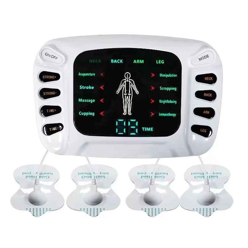 Appareil de massage de physiothérapie à double sortie جهاز تدليك منزلي للعلاج الطبيعي ثنائي المخرجات جهاز لتخفيف آلام الجسم بالكامل واستعادة العضلات