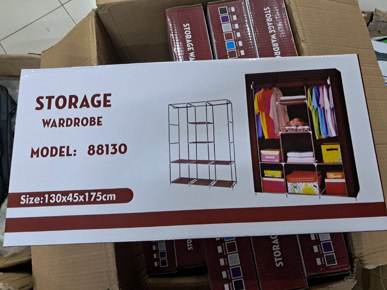 Storage Wrdrobe 88130 130X45X175cm
