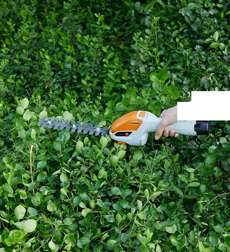 Tondeuse électrique sans fil coupe gazon et herbe domestique جزازة العشب الكهربائية اللاسلكية لقص العشب المنزلي