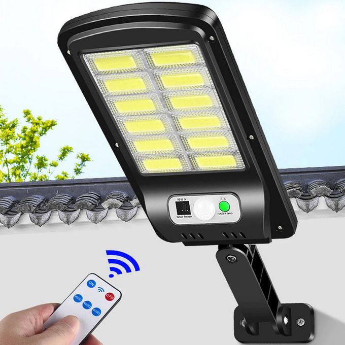 مصباح كشاف شمسي LED مع جهاز تحكم عن بعد