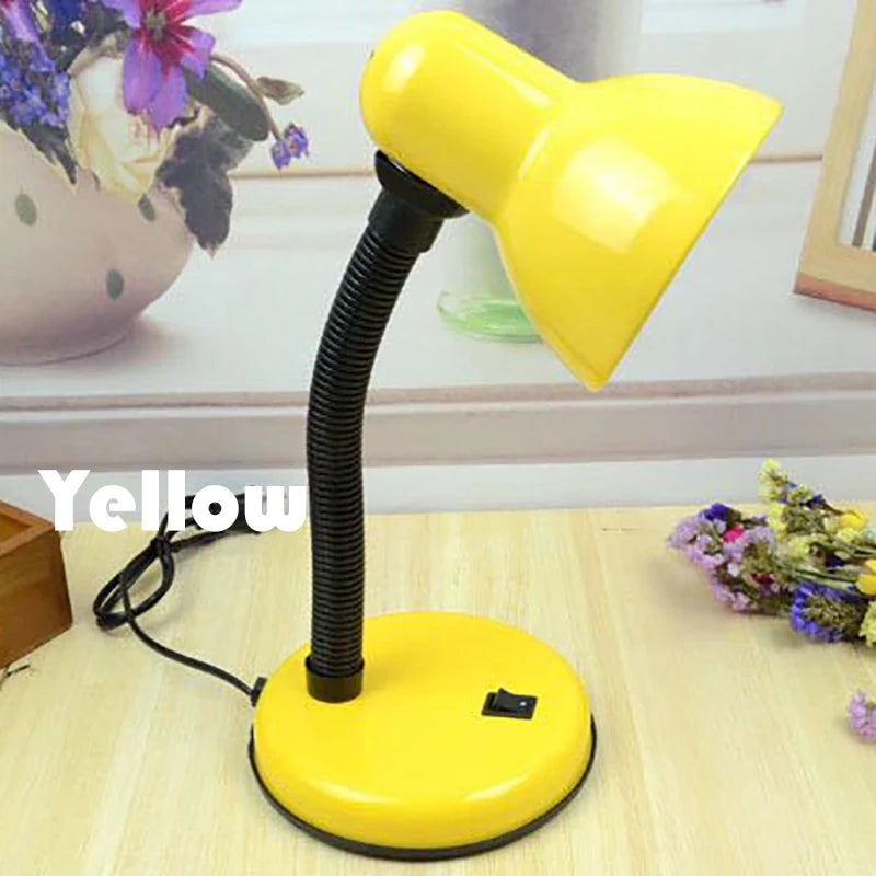 lampe de Table de lecture pour salon cou Flexible Desk Lamp Model 203 مصباح مكتبي LED للعناية بالعين E27