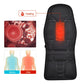 Tapis de chaise de Massage électrique vibrant pour voiture coussin de Massage