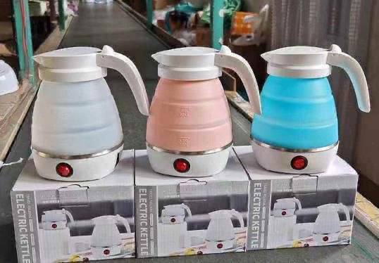 غلاية كهربائية قابلة للطي، غلاية كهربائية صغيرة محمولة، 0.6 لتر Bouilloire électrique pliable, mini bouilloire électrique portable