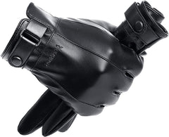 قفازات شتوية للرجال، مقاومة للرياح وبطانة ناعمة Gants d'hiver pour Hommes Gants de Plein air