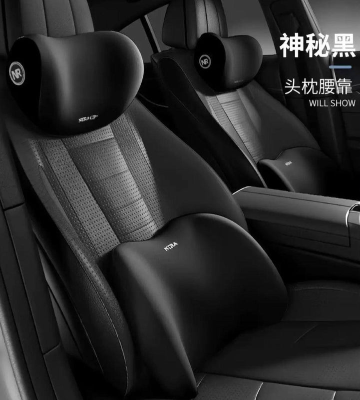 وسائد مقاعد السيارة المريحة وسادة للرقبة والظهر Coussins de Siège Ergonomique pour Voiture