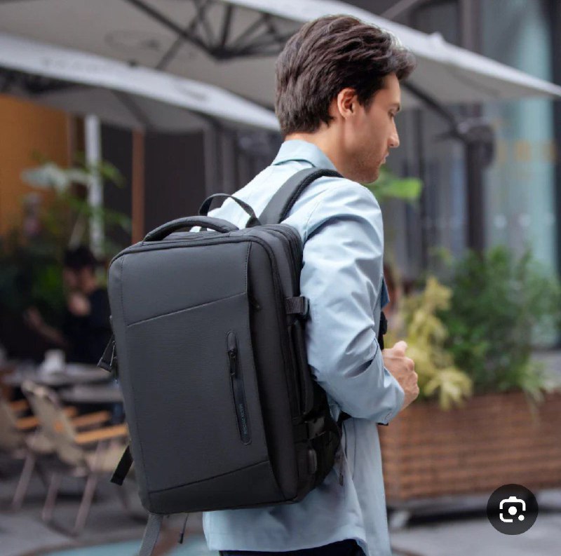Sac à dos de voyage extensible et multifonctionnel حقيبة ظهر سفر قابلة للتوسيع ومتعددة الوظائف