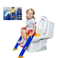 Siège de Toilette Enfant Pliable et Réglable مقعد مرحاض للأطفال قابل للطي والتعديل
