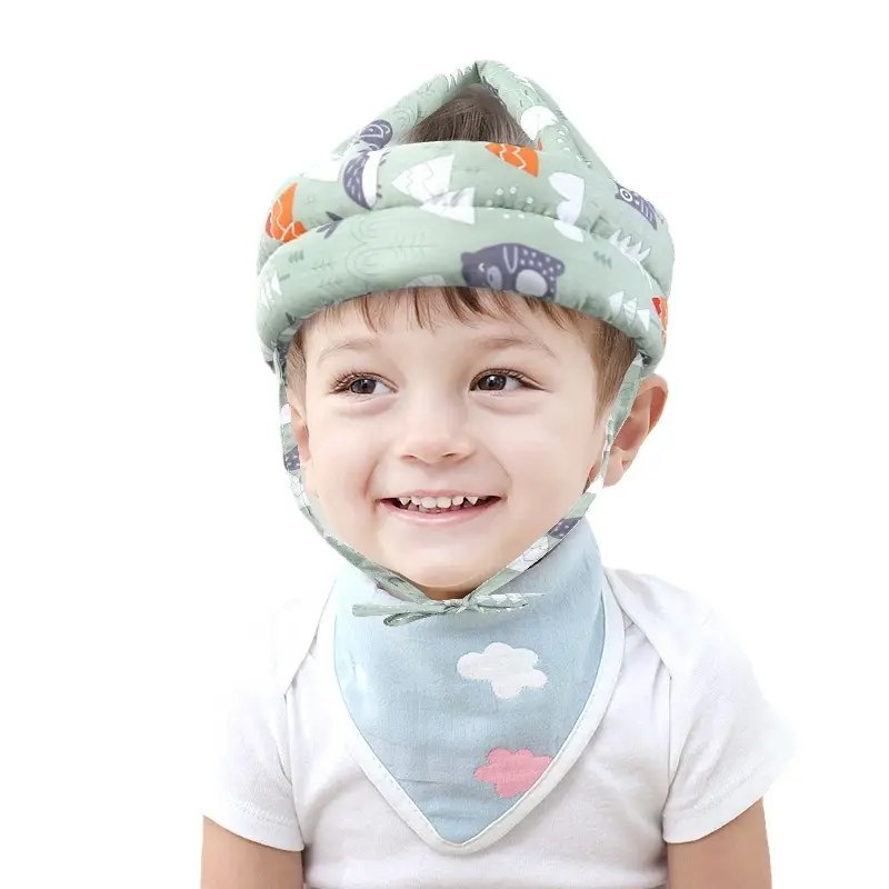 خودة أمان لحديثي الولادة حماية لرأس الطفل وظهره Casquette Anti-collision pour bébé