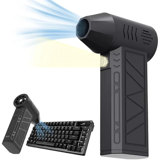 مروحة صغيرة قابلة لإعادة الشحن بمحرك قوي souffleur puissant Mini ventilateur rechargeable