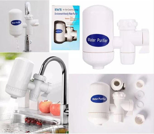 Filtre purificateur d'eau pour robinet فلتر تنقية المياه للصنبور