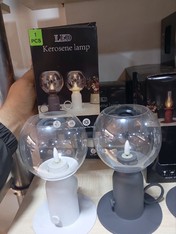 LED KEROZENE LAMP Lampe Décorative LED Style Lampe à Pétrole مصباح LED مزخرف على طراز مصباح الزيت