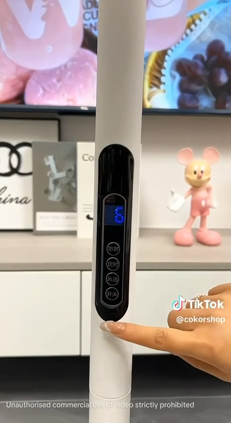 مروحة كهربائية مع جهاز تحكم عن بعد، مروحة أرضية Ventilateur électrique avec télécommande, ventilateur debout