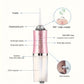 Fil Dentaire Portable Sans Fil Irrigateur Oral Nettoyage 3 Modes, Nettoyant Dentaire خيط تنظيف الأسنان لاسلكي محمول، جهاز ري الفم، 3 أوضاع، منظف أسنان، محمول مع 4 فوهات محمول قابل لإعادة الشحن