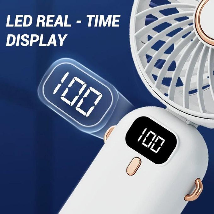 مروحة صغيرة محمولة قابلة للطي وقابلة لإعادة الشحن عبر منفذ Mini ventilateur portable USB rechargeable pliable USB