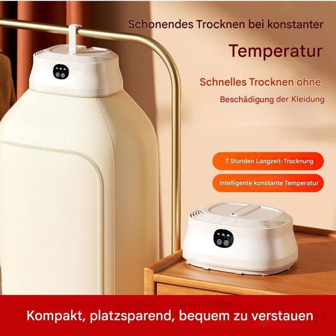 مجفف ملابس محمول، مجفف ملابس كهربائي قابل للطي sèche-linge électrique portable