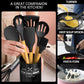 مجموعة أدوات المطبخ المصنوعة من السيليكون Ensemble d'ustensiles de cuisine en silicone
