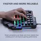 لوحة مفاتيح ألعاب بيد واحدة VENCOR K601 RGB Clavier Gaming Monomains
