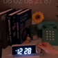 Horloge numérique multifonctionnelle avec affichage LED ساعة رقمية متعددة الوظائف مع شاشة LED وإسقاط الوقت