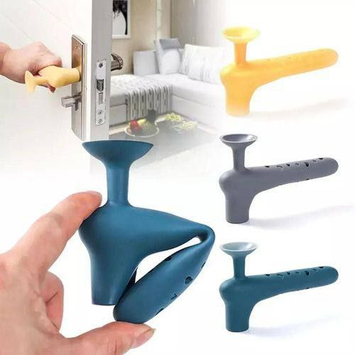 مقابض أبواب من السيليكون، غطاء مقبض الباب 2pcs Poignées pour portes en Silicone, couvercle de bouton de porte