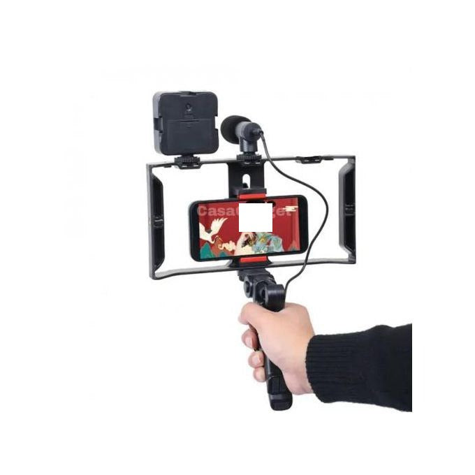 Video Making Vlog Kit TriPod avec Microphone Ay-49x