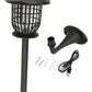 Lampe solaire d'extérieur sur piquet pour décoration de jardin et terrasse